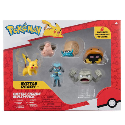 Pokémon - Confezione Deluxe 6 personaggi - Set 4