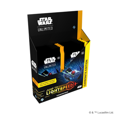 Star Wars: Unlimited - Jump to Lightspeed - Carbonite Booster Box (12) - Eng