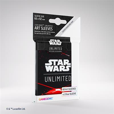 Gamegenic - Star Wars™: Unlimited - Master Art Sleeves Red