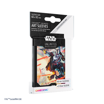 Gamegenic - Star Wars™: ART SLEEVES MANDALORIAN