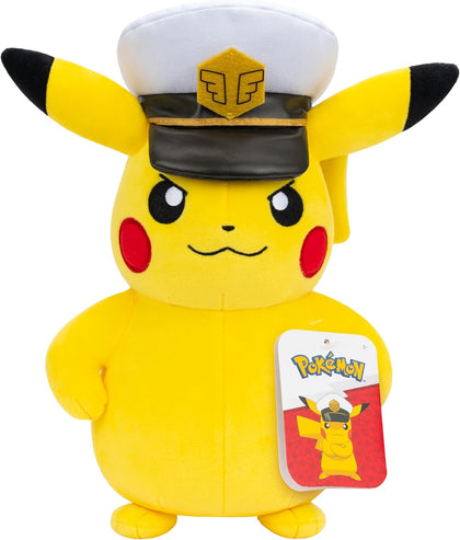 Pokémon - Peluche - Capitan Pikachu  20 cm