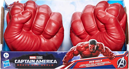 Hasbro - Captain America: Brave New World - Pugni di Hulk Rosso