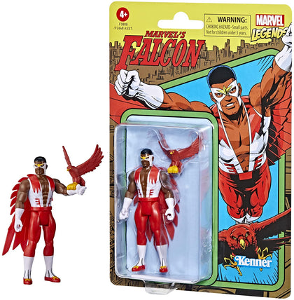 Hasbro - Marvel Legends Retro Collection - Action Figure 2022 Marvel's Falcon 10 cm