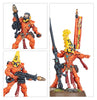 Warhammer 40000 - Aeldari - Fire Dragons