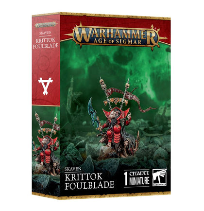 Age of Sigmar - Skaven - Krittok Foulblade