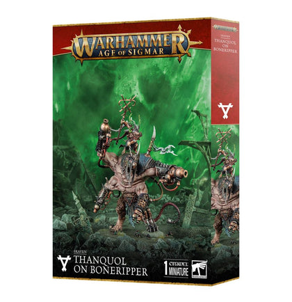 Age of Sigmar - Skaven - Thanquol on Bonripper