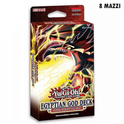 Yu-Gi-Oh! Deck Divinità Egizia Slifer (8 Mazzi) IT