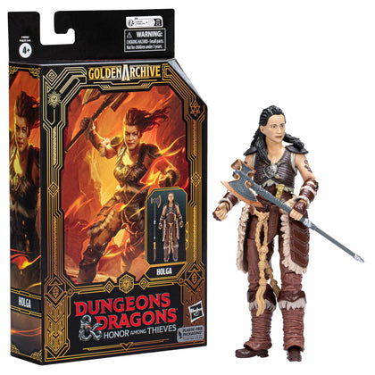 Hasbro - Dungeons & Dragons - L'onore dei Ladri - Golden Archive - Holga 15 cm