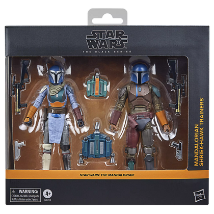 Hasbro - Star Wars - The Black Series - Addestratori di Shriek-Hawk Mandaloriani