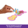 Mattel - Polly Pocket - Borsetta Canguro di Mama e Joey