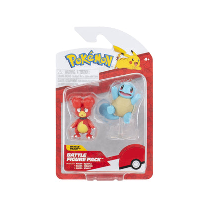 Pokémon - Battle Figures Pack - Special Edition - Magby & Squirtle