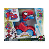 Jazwares - Spidey Veicolo transformer T-Rex Racer