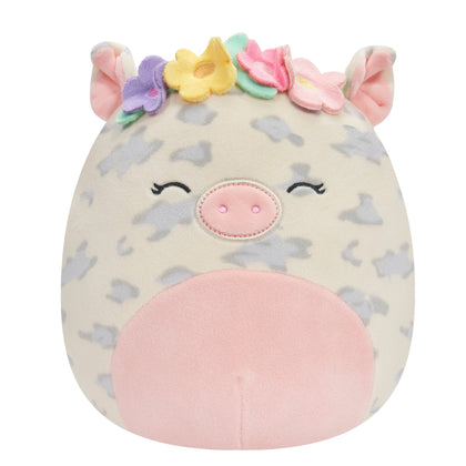 Squishmallows - Personaggi 20 cm - Rosie il Maialino con la Fascia