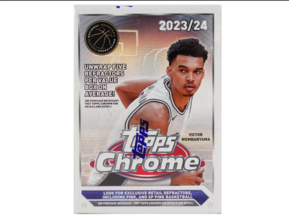 Topps - Chrome Basketball  2023/24 - Value Box