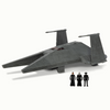 Jazwares - Star Wars - Micro Galaxy Squadron - Imperial Shuttle