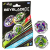 Hasbro - Beyblade X - Dual Pack - Knife Shinobi 4-80HN,  Keel Shark 3-80F