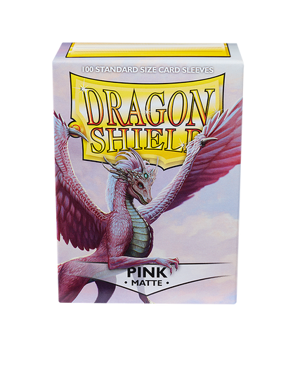 Dragon Shield - Standard - Matte - Pink 100 pcs