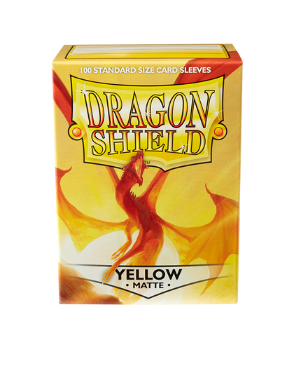 Dragon Shield - Standard - Matte - Yellow 100 pcs