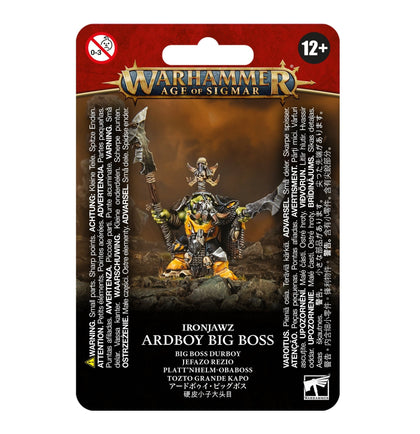 Age of Sigmar - Orruk Warclans - Ardboy Big Boss