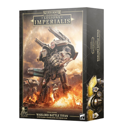 The Horus Heresy - Legions Imperialis - Warlord Titan With Plasma Annihilator and Power Claw