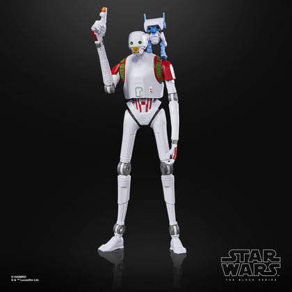 Hasbro - Star Wars - The Black Series - Droide di sicurezza KX (Holiday Edition)