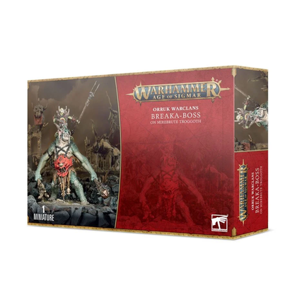 Age of Sigmar - Orruk Warclans - Kapo Zkianta su Troggoth Bruto del Pantano