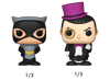 Bitty POP! DC - Batman 4PK Vinyl Figures 2 cm