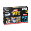 Bitti POP! Star Wars- - Leia 4PK Vinyl Figures 2 cm