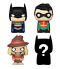 Bitty POP! DC - Batman 4PK Vinyl Figures 2 cm