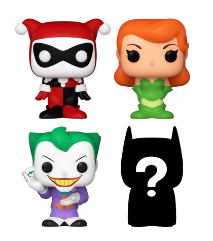 Bitty POP! DC - Harley Quinn 4PK Vinyl Figures 2 cm