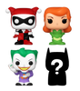 Bitty POP! DC - Harley Quinn 4PK Vinyl Figures 2 cm