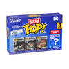 Bitty POP! DC - Batman 4PK Vinyl Figures 2 cm