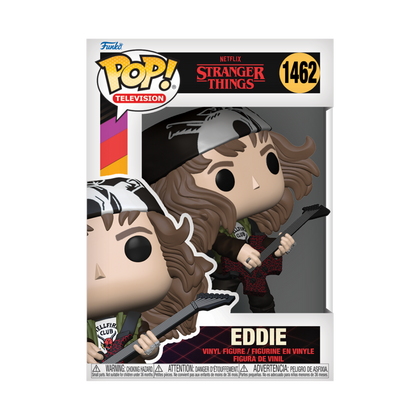 Funko - TV POP! Stranger Things 4 Vinyl Figure Hunter Eddie with Guitar 9 cm