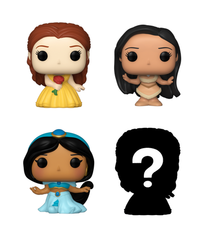 Disney Princesses Bitty POP! Vinyl Figure 4-Pack Belle 2,5 cm