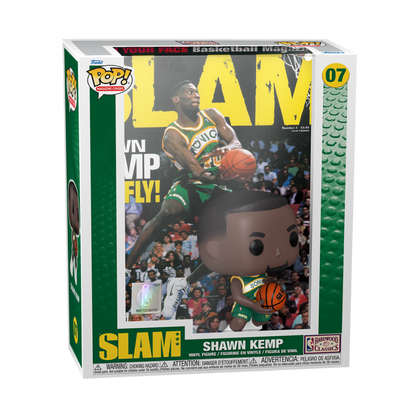 NBA Cover POP! Basketball Vinyl Figure Shawn Kemp (SLAM Magazin) 9 cm