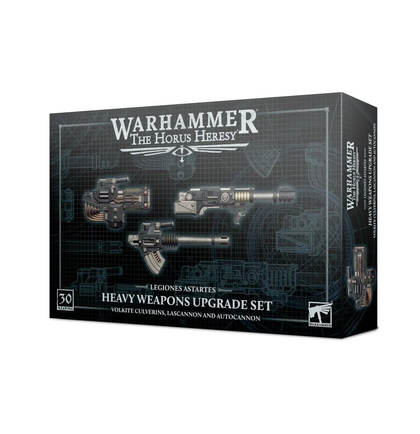 The Horus Heresy - Legiones Astartes -  Heavy Weapons Upgrade Set – Volkite Culverins, Lascannons, and Autocannons