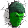 Marvel 3D LED Light Hulk Face 3D