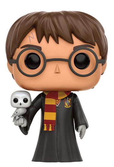 Harry Potter POP! Movies Vinyl Figure Harry with Hedwig 9 cm