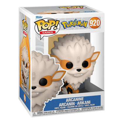 Funko - Pokemon POP! Games Vinyl Figure Arcanine (EMEA) 9 cm