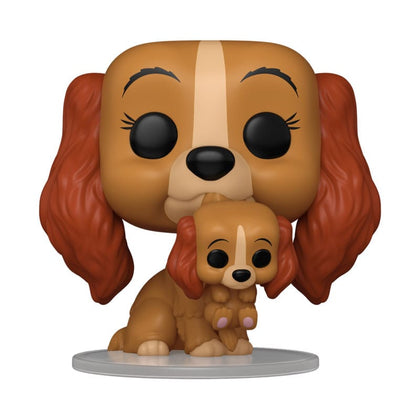 Lady and the Tramp POP! Disney Vinyl Figure Lady w/puppy 9 cm