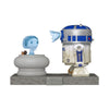 Star Wars POP! Deluxe Vinyl Figure R2D2 w/Leia 9 cm