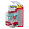 Jazwares - Pokémon - Battle Figure First Partner Set Figure 2-Pack Gible, Froakie 5 cm