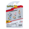 Jazwares - Pokémon - Battle Figure First Partner Set Figure 2-Pack Gible, Froakie 5 cm