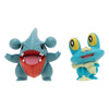 Jazwares - Pokémon - Battle Figure First Partner Set Figure 2-Pack Gible, Froakie 5 cm