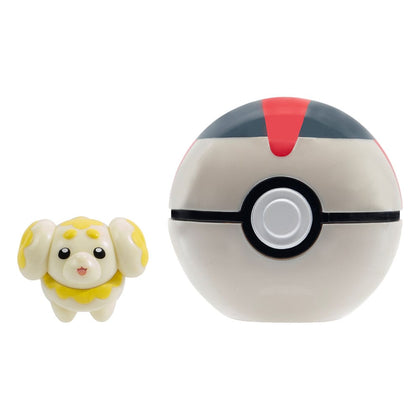 Jazwares - Pokémon - Clip'n'Go Poké Balls Fidough & Timer Ball