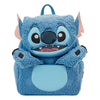 Disney by Loungefly Backpack Stitch Plush Pocket