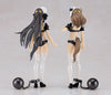 Guilty Princess Plastic Model Kit PLAMAX GP-07 Underwear Body Girl Ran & Jelly: Maid Ver. Set 16 cm