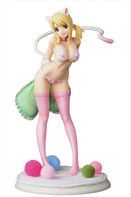 Fairy Tail Statue 1/6 Lucy Heartfilia·Cherry blossom CAT Gravure_Style 25 cm