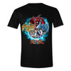 Yu-Gi-Oh! T-Shirt Group Shot Blue Vortex Size S