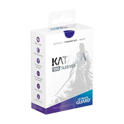 Ultimate Guard - Katana Sleeves - Standard Size - Blue - 100 pcs